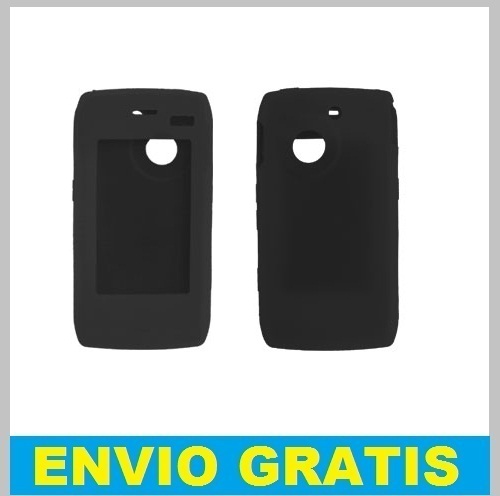 FUNDA SILICONA PARA LG GC900 GC 900 VIEWTY SMART NEGRA